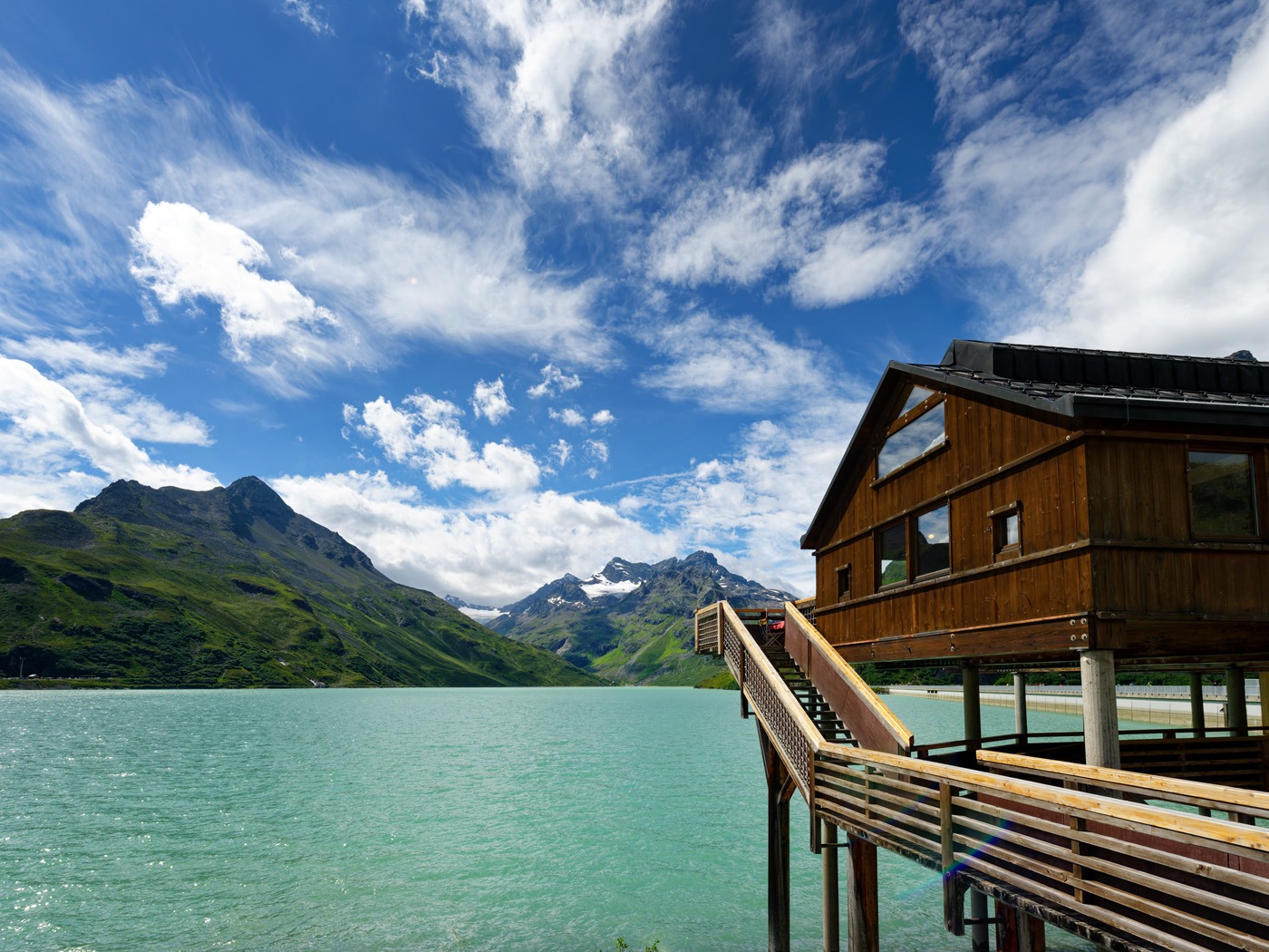 Österreich Gaschurn Alpensee
