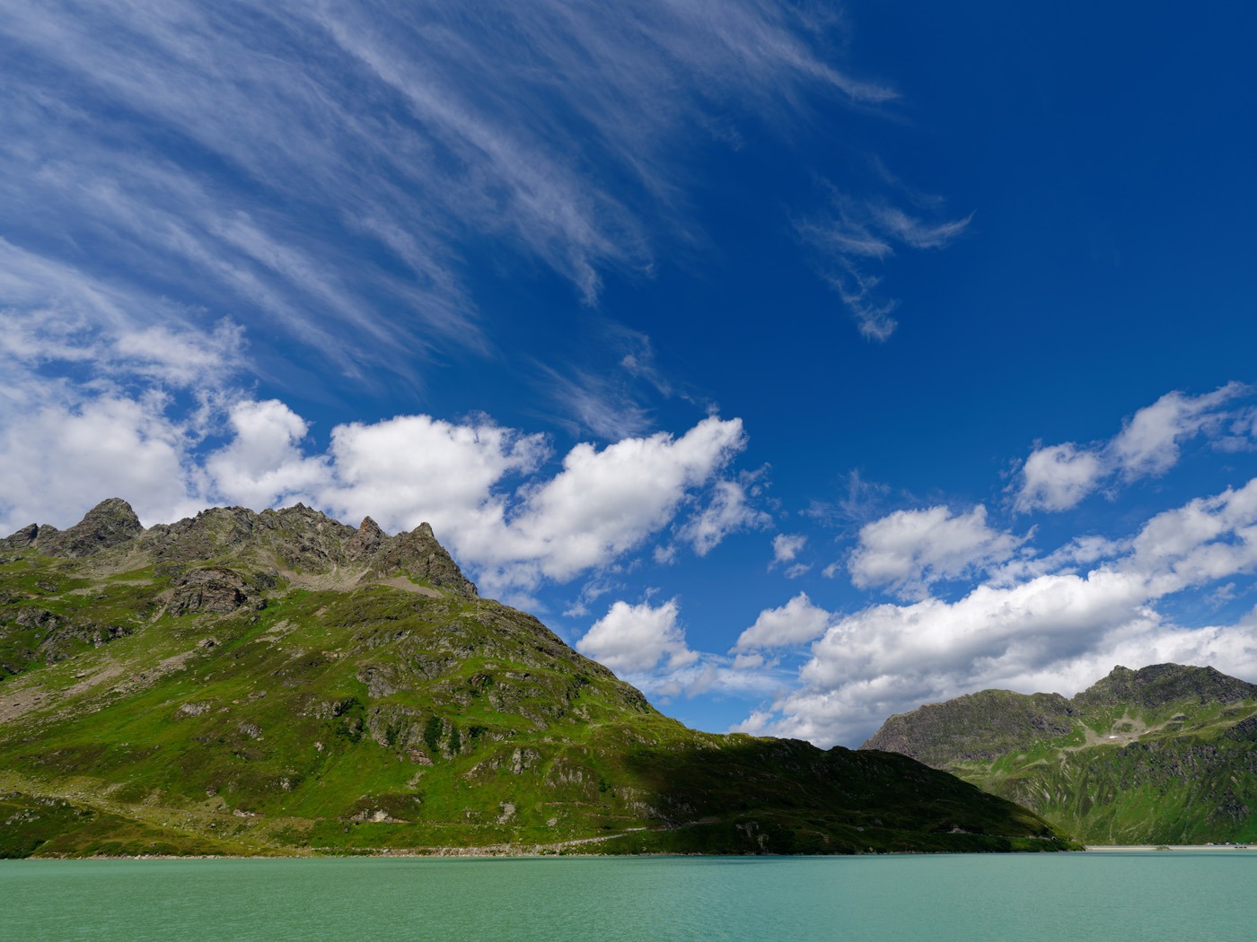 Österreich Gaschurn Alpensee