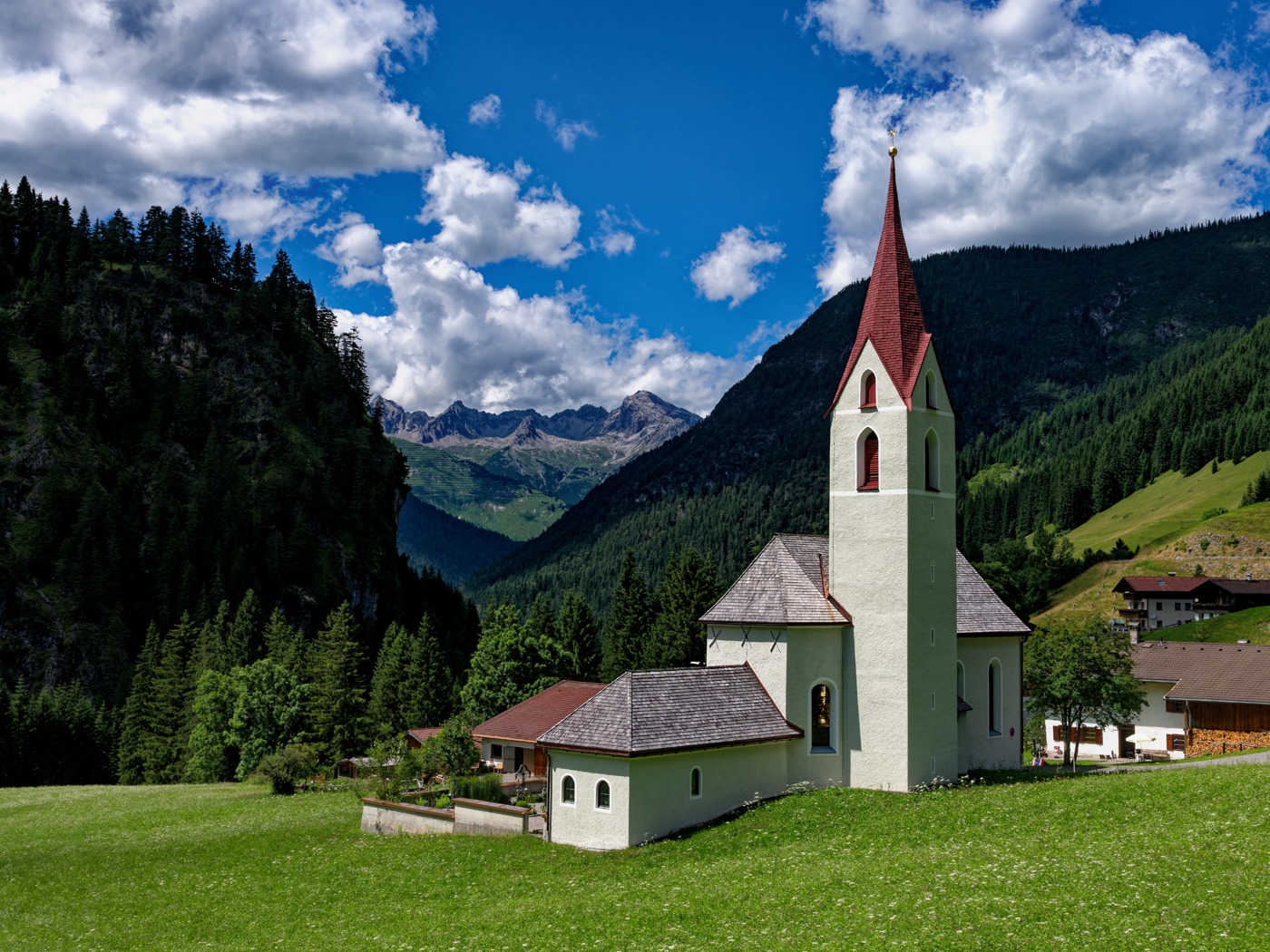 Tiroler Alpenlandschaft Gramais