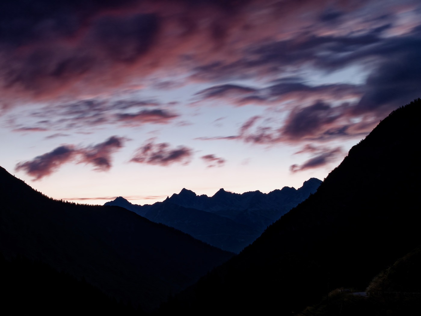 Tiroler Alpenlandschaft Gramais