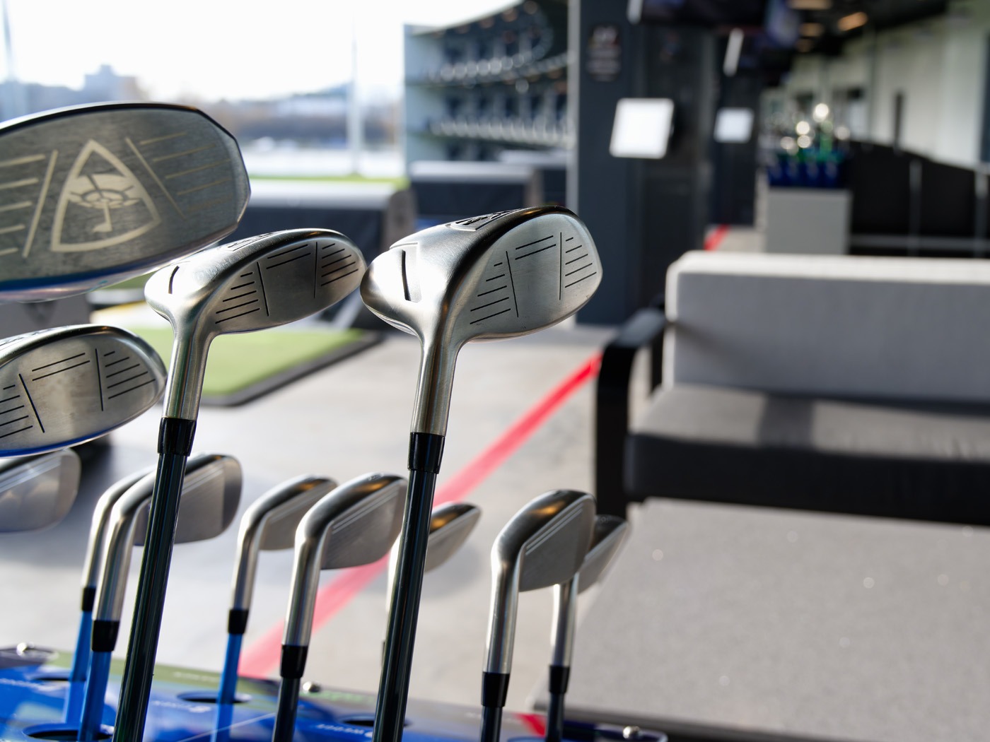 Interieurfotografie Topgolf Wien Hospitality