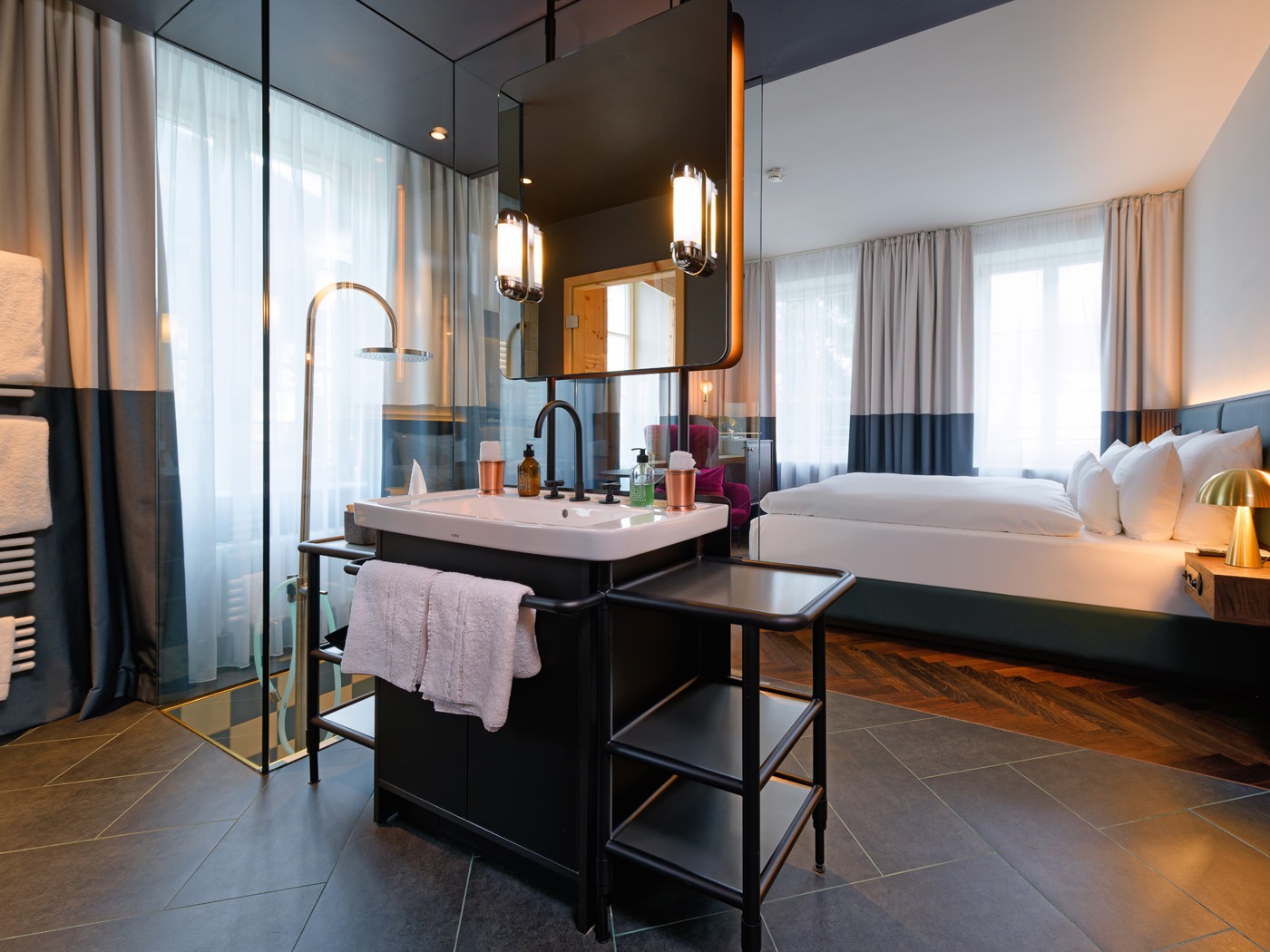 Hotelfotografie Straubinger Bad Gaschurn Zimmer