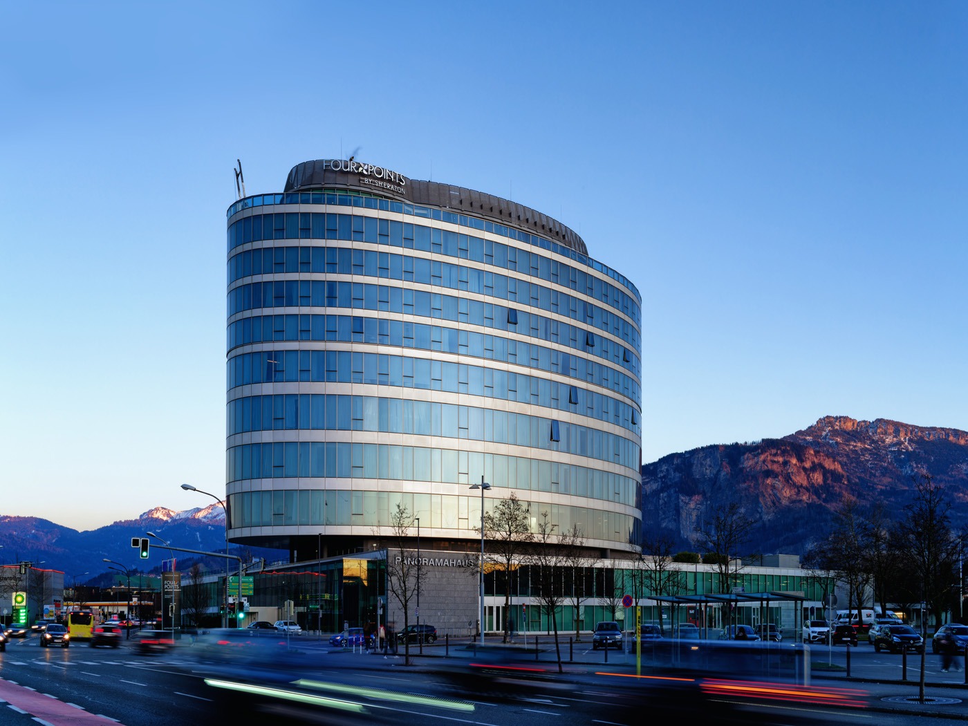 Hotelfotografie Four Points by Sheraton Panoramahaus Dornbirn Österreich