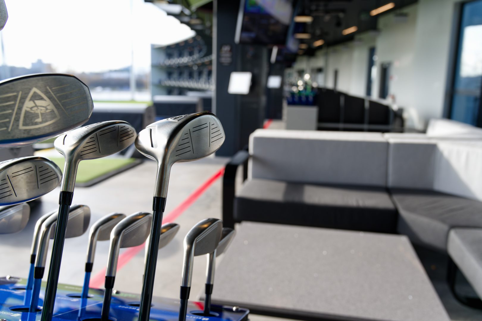Interieurfotografie Topgolf Wien Hospitality werbefotografie
