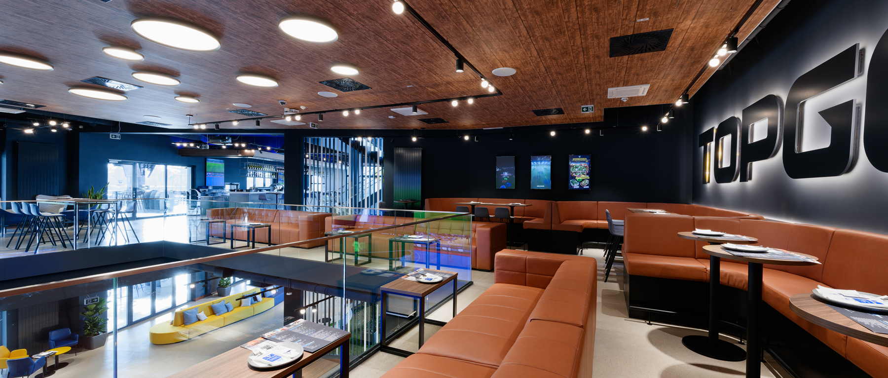 Interieurfotografie topgolf Wien