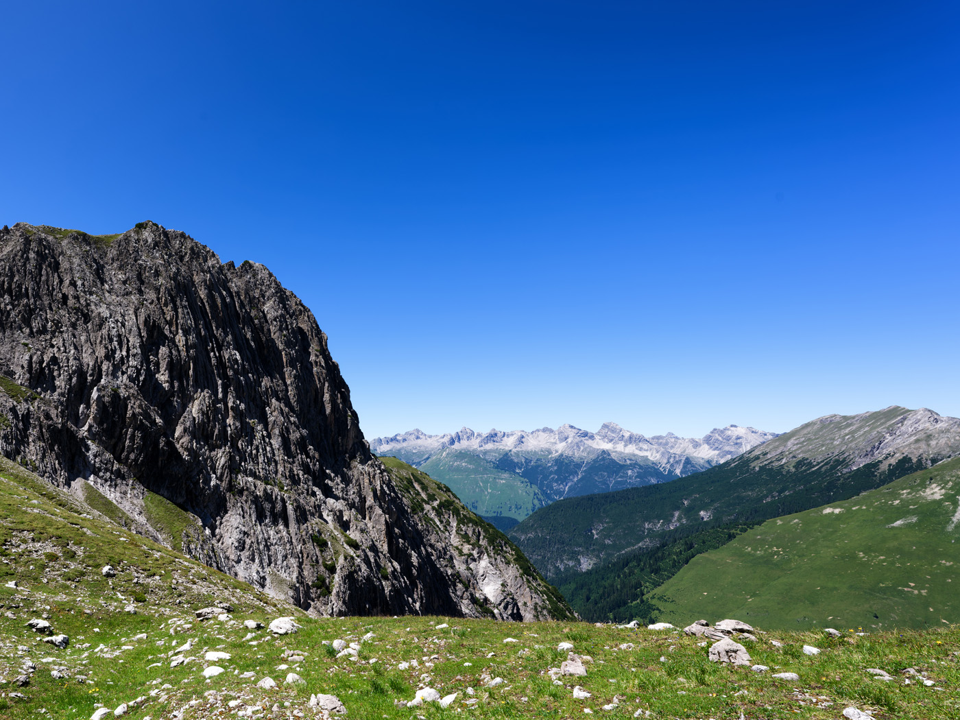 Lechtaler Alpen Gramais Panorama Kogelsee